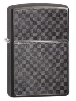 Zippo - Iced Carbon Fibre Design Windproof Pocket Lighter