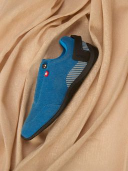 Ludic Life - Ds Moto Suede Blue Round Toe Sneakers