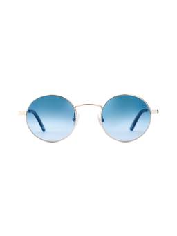 Etnia Barcelona - LAPA Metal Round Blue Sunglasses For Unisex-4LAP1945SSLBL (45)