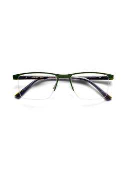 Etnia Barcelona - MUNSTER Metal Rectangle Green Eyeglass Frames For Unisex-4MUNSTE54OGRYW (54)