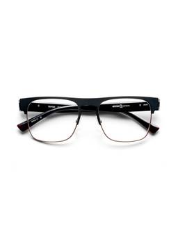 Etnia Barcelona - TRITON Metal Rectangle Black Eyeglass Frames For Unisex-4TRITON55OBKBZ (55)