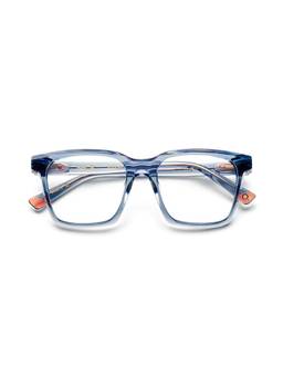 Etnia Barcelona - Agar Acetate Square Blue Eyeglass Frames for Unisex-5AGAR52OBL (52)