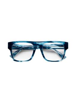 Etnia Barcelona - BELUGA Acetate Rectangle Blue Eyeglass Frames For Unisex-5BELUGA53OBL (53)