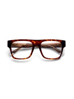 Etnia Barcelona - BELUGA Acetate Rectangle Brown Eyeglass Frames For Men-5BELUGA53OHVBR (53)
