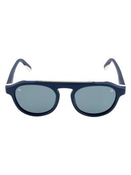 Etnia Barcelona - BIG SUR Acetate Round Grey Sunglasses For Unisex-5BIGSL52SBL (52)