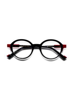 Etnia Barcelona - BONAPARTE Acetate Rectangle Black Eyeglass Frames For Unisex-5BONAPA47OBKRD (47)