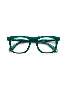 Etnia Barcelona - BRUTAL NO.34 Acetate Square Green Eyeglass Frames For Unisex-5BRUT3451ODG (51)