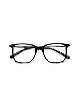 Etnia Barcelona - CALONGE Acetate Square Black Eyeglass Frames For Unisex-5CALONG52OBK (52)