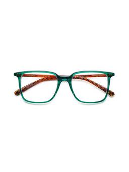 Etnia Barcelona - CALONGE Acetate Square Green Eyeglass Frames For Unisex-5CALONG52OGR (52)