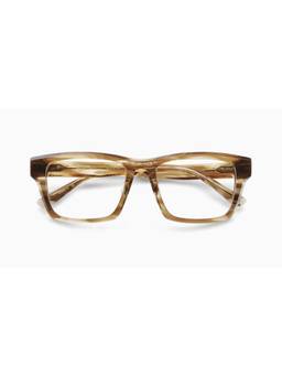 Etnia Barcelona - CAREY Acetate Rectangle Brown Eyeglass Frames For Unisex-5CAREY54OBR (54)