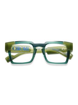 Etnia Barcelona - CHROMA - NO09 Acetate Square Green Eyeglass Frames For Unisex-5CHR00949ODGGR (49)