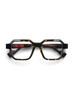 Etnia Barcelona - CHROMA - NO27 Acetate Rectangle Black Eyeglass Frames For Unisex-5CHR02751OHVBK (51)