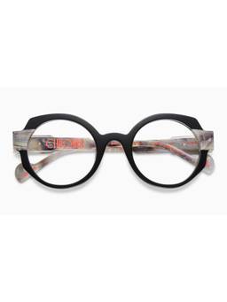 Etnia Barcelona - CHROMA - NO01 Acetate Round Black Eyeglass Frames For Unisex-5CHRO0149OBKGY (49)