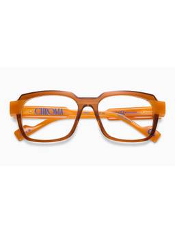 Etnia Barcelona - CHROMA - NO07 Acetate Rectangle Brown Eyeglass Frames For Unisex-5CHRO0754OBROG (54)