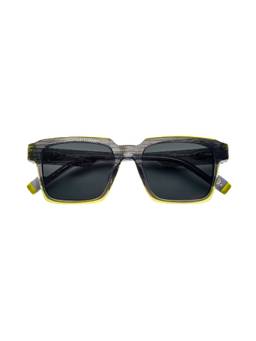 Etnia Barcelona - GABRIELE Acetate Square Grey Sunglasses For Men-5GABRIE54SBKYW (54)