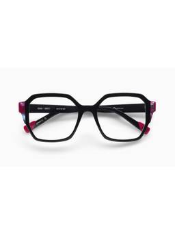 Etnia Barcelona - GAIA Acetate Square Black Eyeglass Frames For Unisex-5GAIA52OBKFU (52)
