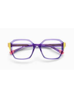 Etnia Barcelona - GAIA Acetate Square Purple Eyeglass Frames For Unisex-5GAIA52OPUYW (52)