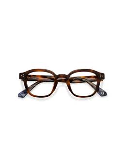Etnia Barcelona - GRANT Acetate Square Brown Eyeglass Frames For Unisex-5GRANT49OHVBL (49)