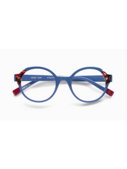 Etnia Barcelona - HORUS Acetate Round Blue Eyeglass Frames For Unisex-5HORUS49OBLRD (49)
