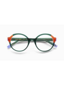 Etnia Barcelona - HORUS Acetate Round Green Eyeglass Frames For Unisex-5HORUS49OGROG (49)