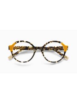 Etnia Barcelona - HORUS Acetate Round Brown Eyeglass Frames For Unisex-5HORUS49OHVYW (49)