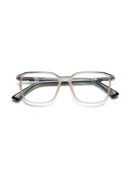 Etnia Barcelona - IZOARD Acetate Square Grey Eyeglass Frames For Unisex-5IZOARD54OCLBL (54)