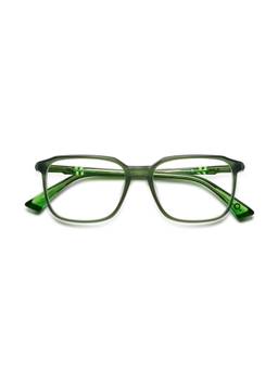 Etnia Barcelona - IZOARD Acetate Square Green Eyeglass Frames For Unisex-5IZOARD54OGR (54)