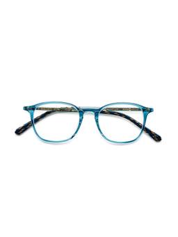 Etnia Barcelona - KALLIO II Acetate Square Blue Eyeglass Frames For Unisex-5KALL249OBLBR (49)
