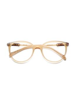 Etnia Barcelona - KOI Acetate Round Beige Eyeglass Frames For Unisex-5KOI53OBE (53)