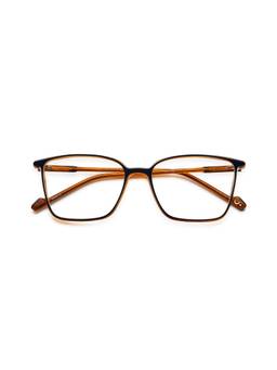 Etnia Barcelona - ULTRA LIGHT 3 Acetate Rectangle Brown Eyeglass Frames For Unisex-5LIGHT354OBLHV (54)