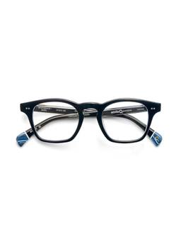 Etnia Barcelona - MONELL Acetate Square Black Eyeglass Frames For Unisex-5MONELL47OBKBL (47)