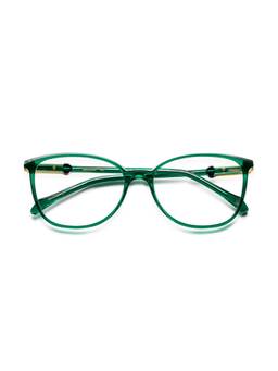 Etnia Barcelona - SAKURA Acetate Hexagon Green Eyeglass Frames For Unisex-5SAKURA55OGR (55)