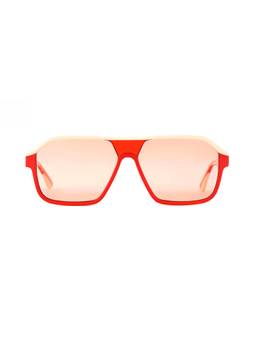 Etnia Barcelona - TANAMI Acetate Aviator Brown Sunglasses For Men-5TANAMI61SRDWH (61)