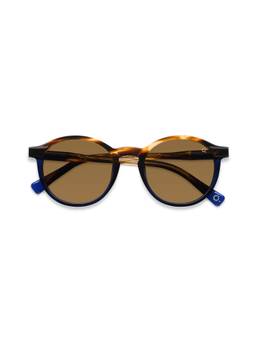 Etnia Barcelona - TAOS Acetate Round Brown Sunglasses For Unisex-5TAOS52SHVDB (52)