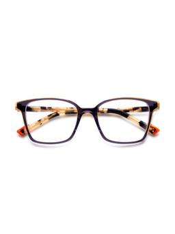 Etnia Barcelona - TEIDE Acetate Square Black Eyeglass Frames For Unisex-5TEIDE51OWHBK (51)