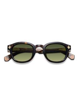 Etnia Barcelona - VERDAGUER Acetate Round Green Sunglasses For Unisex-5VERDAG48SHV (48)