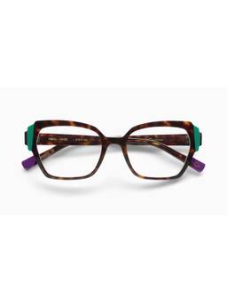 Etnia Barcelona - VESTA Acetate Cat Eye Brown Eyeglass Frames For Unisex-5VESTA51OHVGR (51)
