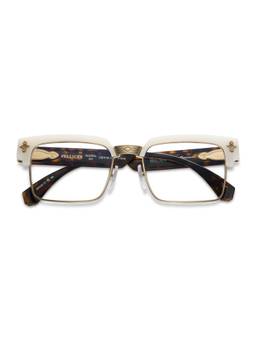 Etnia Barcelona - RUSINOL Acetate Rectangle White Eyeglass Frames For Unisex-7RUSINO53DWH (53)