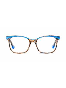 Etnia Barcelona - Aprilia Acetate Square Blue Eyeglass Frames for Women-APRILIABRBL52O (52)