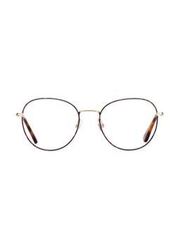 Etnia Barcelona - COACHELLA Metal Aviator Brown Eyeglass Frames For Unisex-COACHELLAGDHV53O (53)