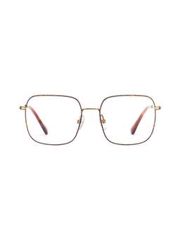 Etnia Barcelona - EAST VILLAGE Metal Square Brown Eyeglass Frames For Men-EASTVILLAGEGDHV54O (54)