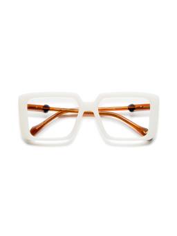 Etnia Barcelona - Aria Acetate Square White Eyeglass Frames for Unisex-EBARIA53OWH5317 (53)