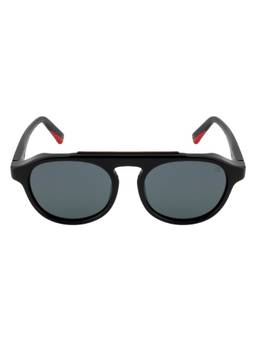 Etnia Barcelona - BIG SUR Acetate Round Grey Sunglasses For Unisex-EBBIGSUR52SBKGY5220 (52)