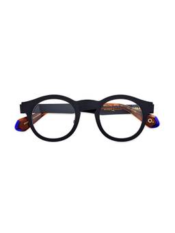 Etnia Barcelona - BRUTAL NO.10 Metal Round Black Eyeglass Frames For Unisex-EBBRUT1046OBK4624 (46)