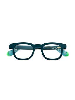 Etnia Barcelona - BRUTAL NO.11 Metal Square Green Eyeglass Frames For Unisex-EBBRUT1146OPT4622 (46)
