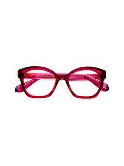 Etnia Barcelona - BRUTAL NO.15 Acetate Square Red Eyeglass Frames For Unisex-EBBRUT151OFU5117 (51)