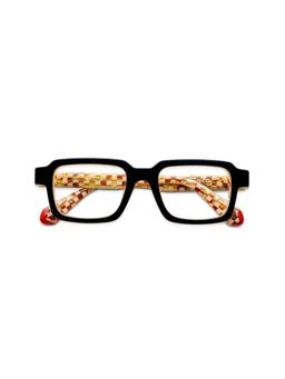 Etnia Barcelona - BRUTAL NO.16 Acetate Black Eyeglass Frames For Unisex-EBBRUT1651OBKCH5119 (51)