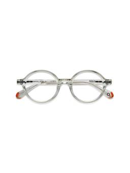 Etnia Barcelona - BRUTAL NO.18 Acetate Round Clear Eyeglass Frames For Unisex-EBBRUT1847OCL4720 (47)