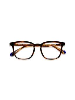 Etnia Barcelona - BRUTAL NO.21 Acetate Square Brown Eyeglass Frames For Unisex-EBBRUT2150OHV5018 (50)