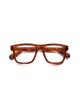 Etnia Barcelona - BRUTAL NO.05 Acetate Square Brown Eyeglass Frames For Unisex-EBBRUTA51OHV5119 (51)